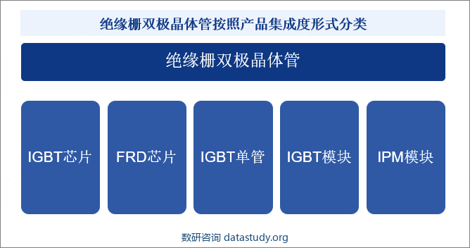 绝缘栅双极晶体管按照产品集成度形式分类