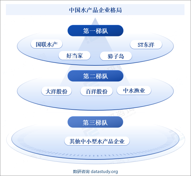 中国水产品企业格局