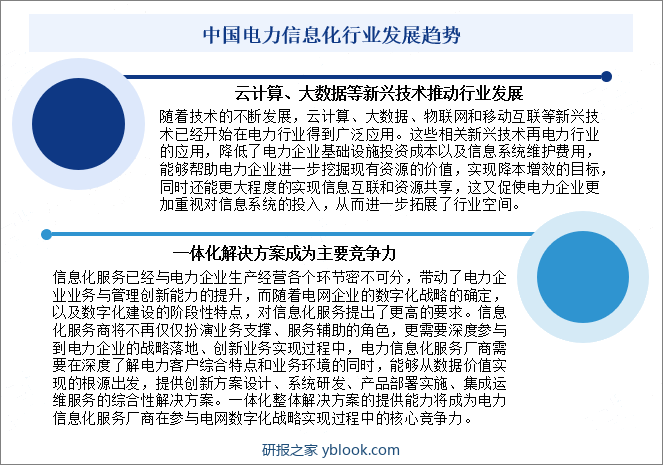 中国电力信息化行业发展趋势