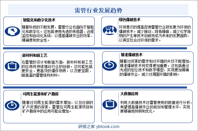 雷管行业发展趋势