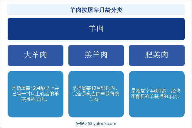 羊肉按屠宰月龄分类