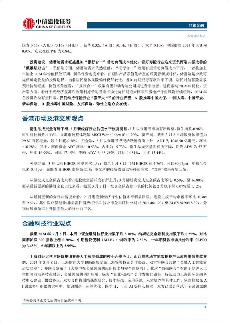 《非银金融行业：两会政策预期引领资本市场高质量发展-240310-中信建投-24页》 - 第6页预览图