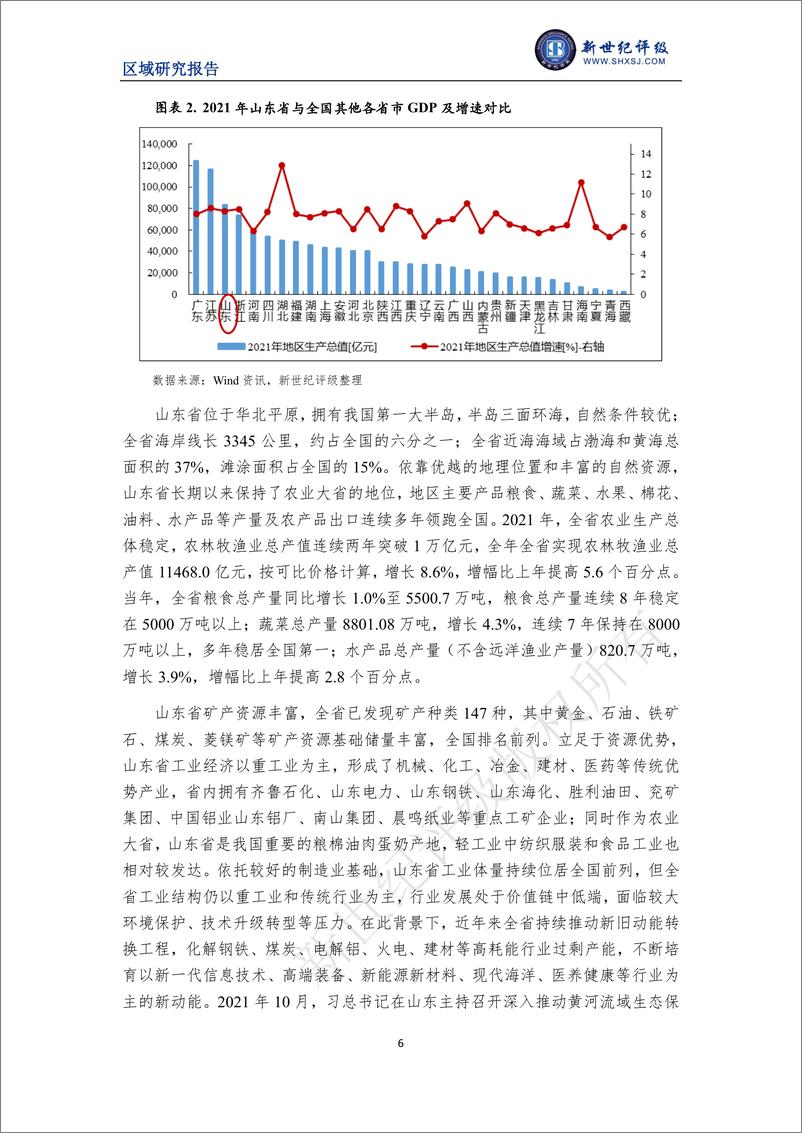 《新世纪评级-山东省及下辖各市经济财政实力与债务研究（2022）-32页》 - 第7页预览图