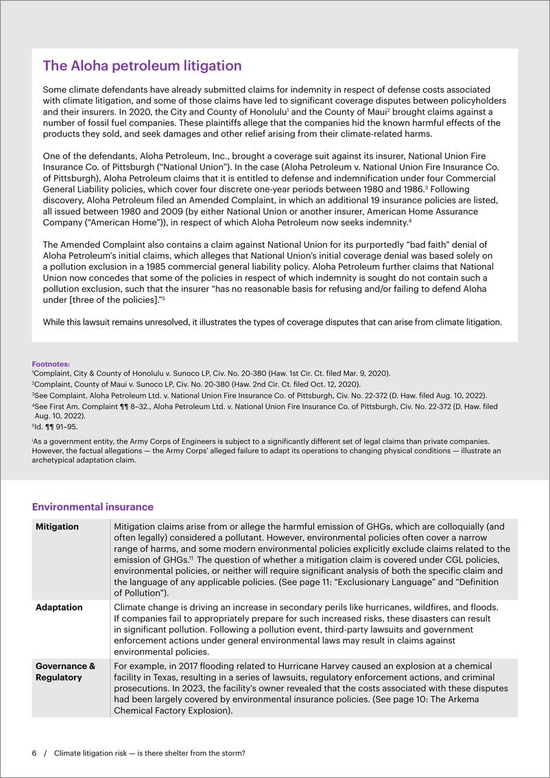《WTW-气候诉讼风险——有风暴避难所吗？（英）-2023》 - 第7页预览图