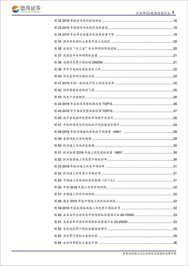 《电源设备行业新能源深度报告之风电光伏：全球能源转型，平价渐行渐近-20190624-德邦证券-51页》 - 第6页预览图