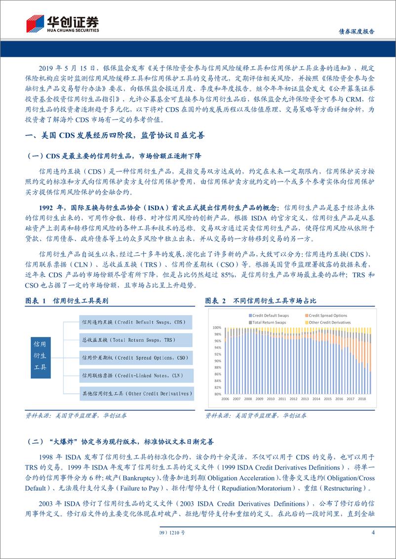 《债券信用价值思考系列之四：海外CDS的起与落-20190714-华创证券-21页》 - 第5页预览图