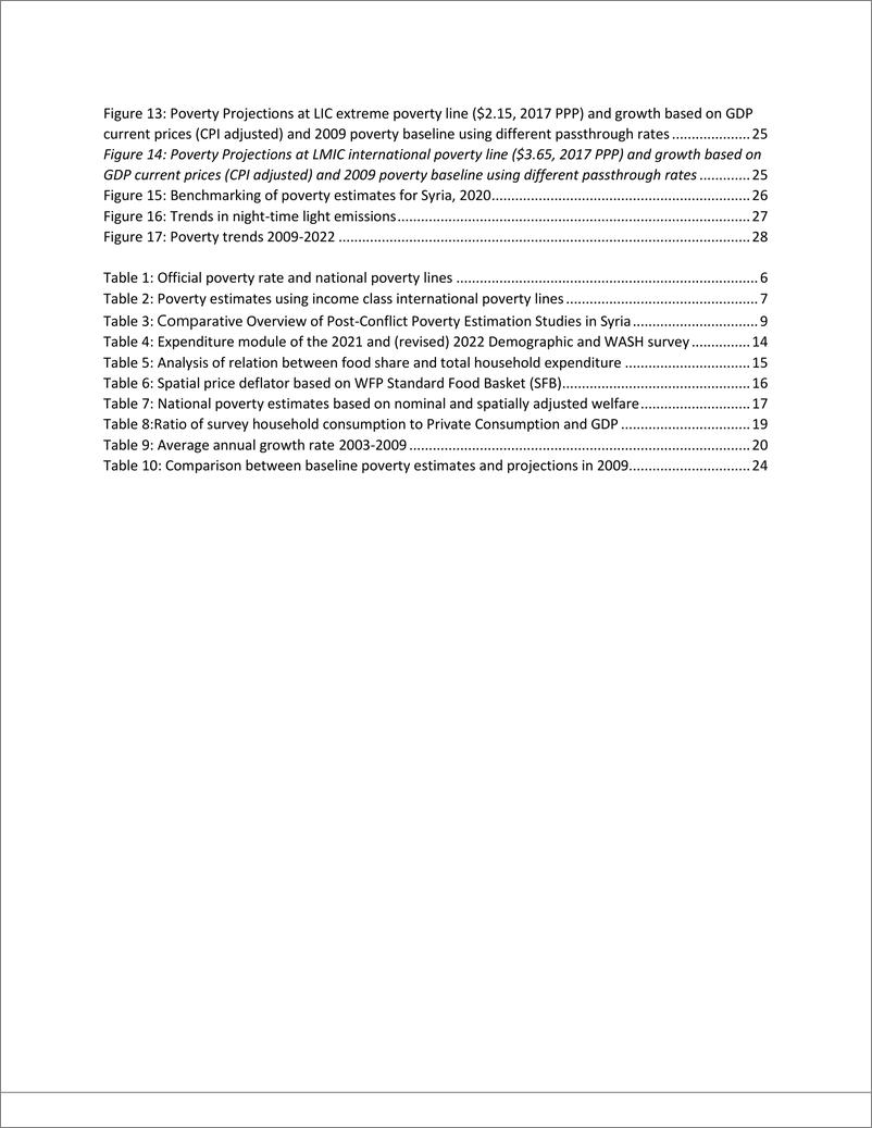 《世界银行-冲突十年后阿拉伯叙利亚共和国货币贫困程度评估（英）-2024.3-44页》 - 第5页预览图