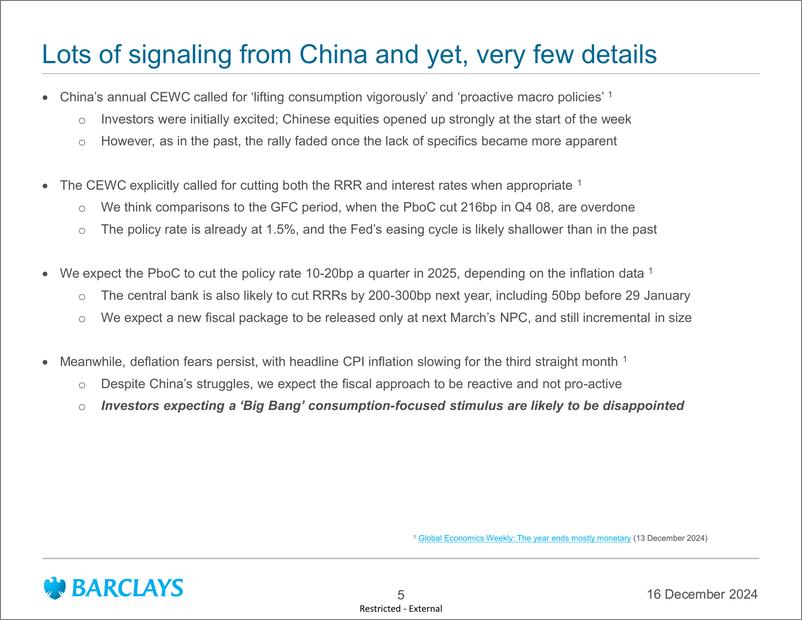 《Barclays_Global_Macro_Thoughts_Countdown_to_2025》 - 第5页预览图