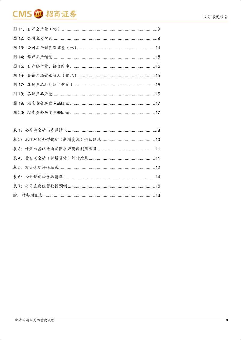 《湖南黄金(002155)金锑共振，老牌国企顺风而上-240903-招商证券-19页》 - 第3页预览图