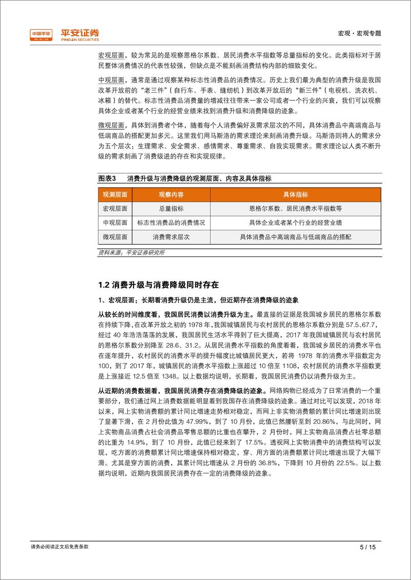 《消费升级、消费降级与房地产的收入分配效应：“上坡路”和“下坡路”是同一条路-20190104-平安证券-15页》 - 第6页预览图