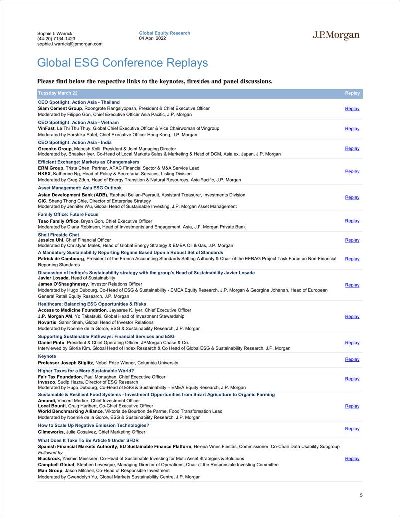 《J.P. 摩根-全球投资策略-ESG研究团队第七届年会的关键要点-2022.4.4-78页》 - 第6页预览图
