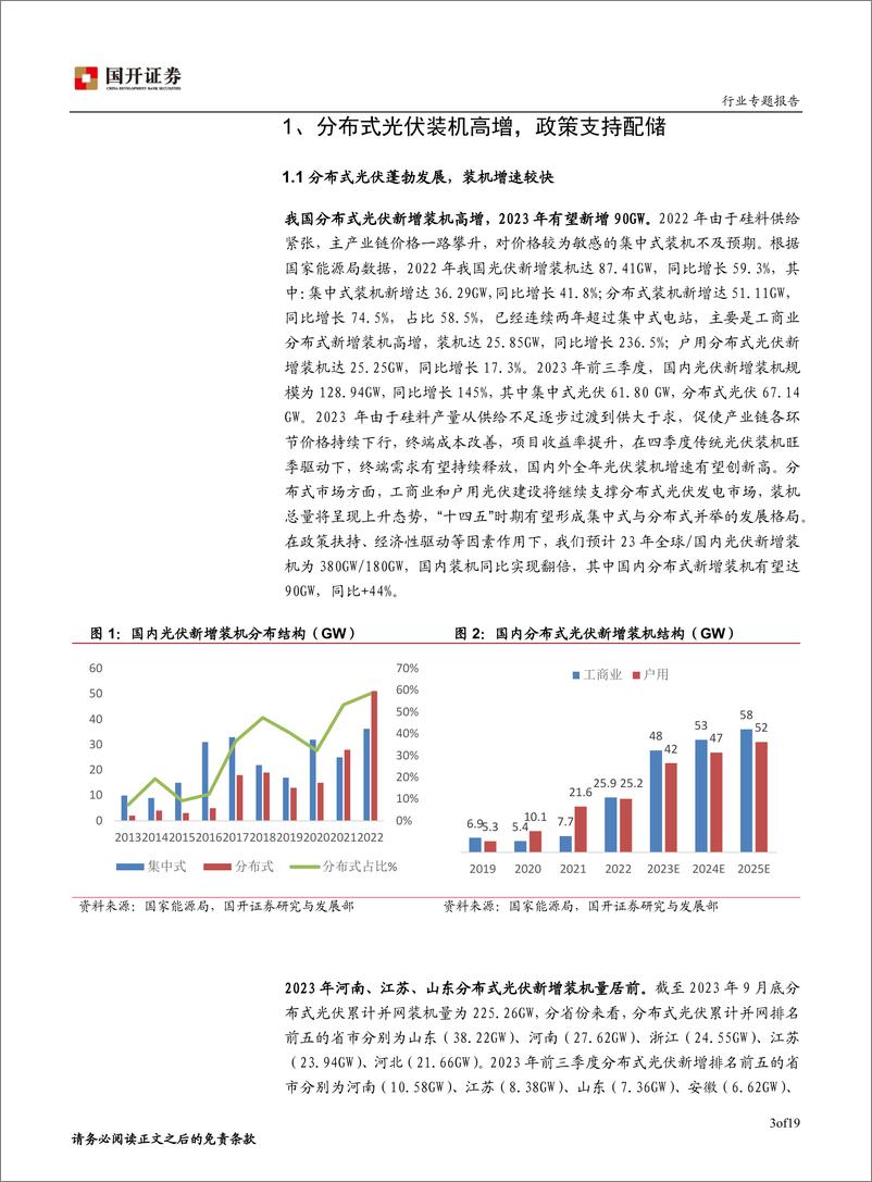 《光伏行业专题报告：聚焦分布式光伏消纳问题》 - 第4页预览图