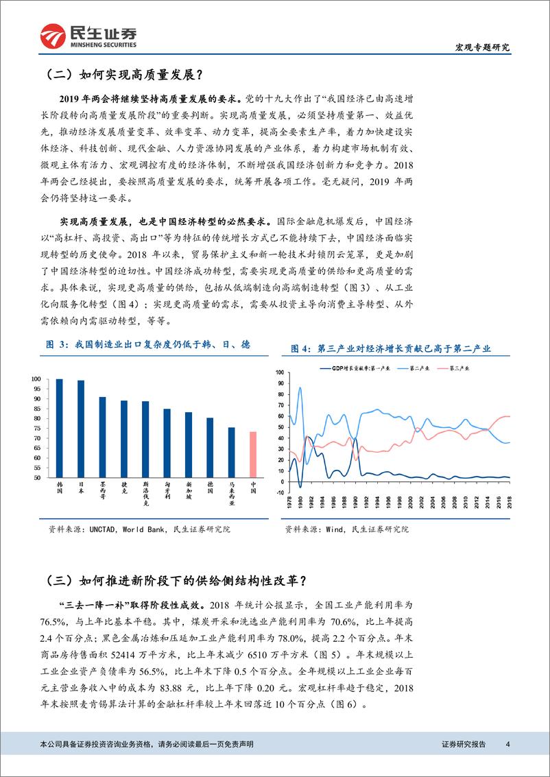 《“两会”前瞻专题报告：不一样的2019，不一样的“两会”-20190304-民生证券-15页》 - 第5页预览图