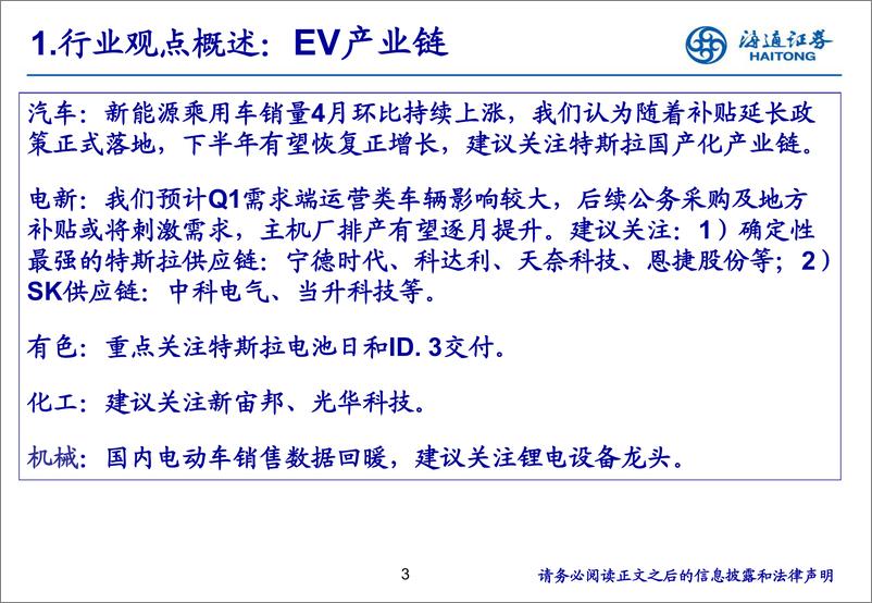 《新能源行业：新能源产业链5月月报-20200518-海通证券-24页》 - 第4页预览图