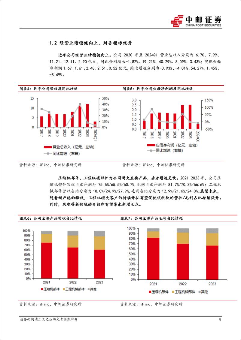 《联德股份(605060)深耕精密铸造，出海驱动高增长-240603-中邮证券-25页》 - 第8页预览图