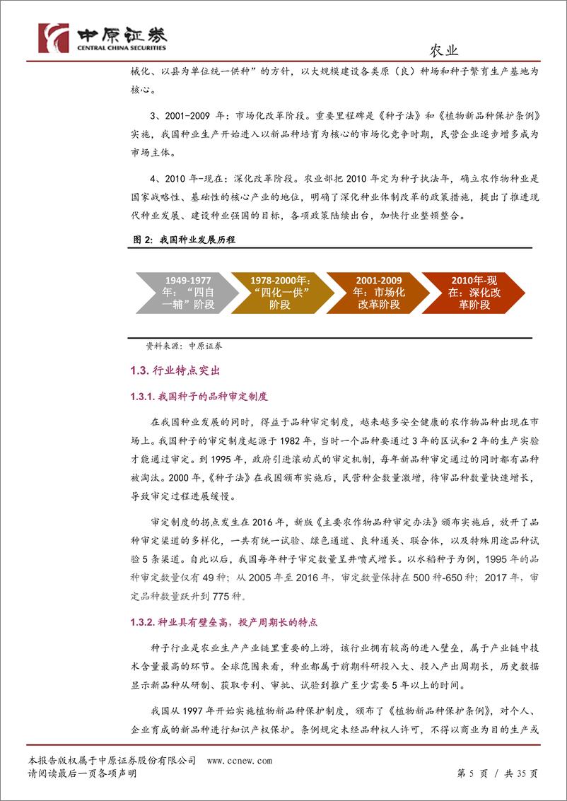 《农业行业深度分析：生物育种十年磨一剑，喜迎政策春风-20201231-中原证券-35页》 - 第5页预览图