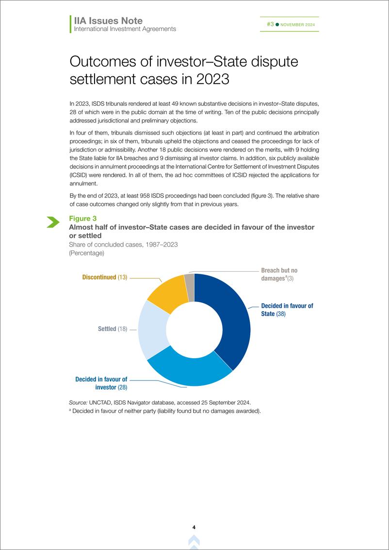 《联合国贸易发展委员会-投资者与国家争端解决案件的事实与数据（英）-2024.11-11页》 - 第4页预览图