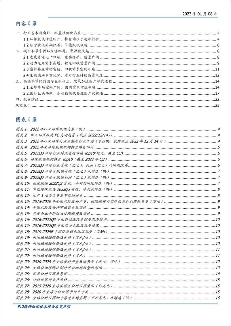 《环保行业2023年度策略：资源循环多点开花，科学仪器长坡厚雪-20230108-国盛证券-24页》 - 第3页预览图