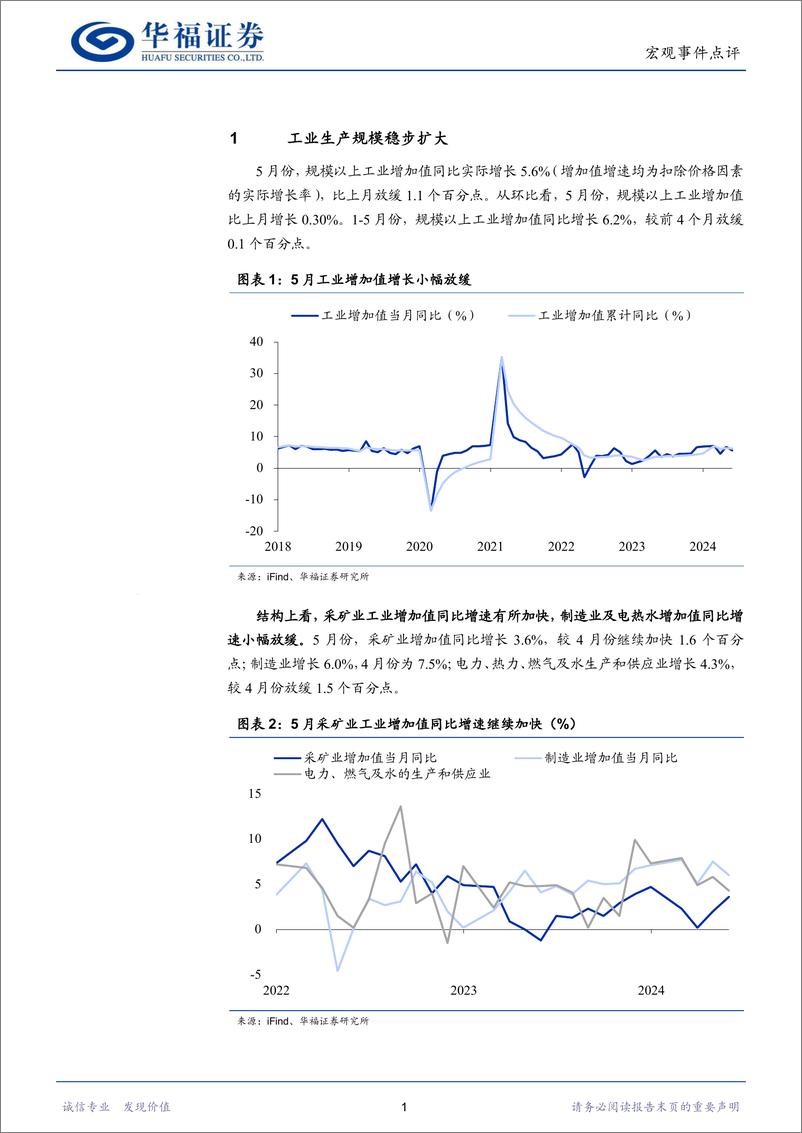 《经济数据点评：增长总体平稳，结构有亮点-240617-华福证券-10页》 - 第3页预览图