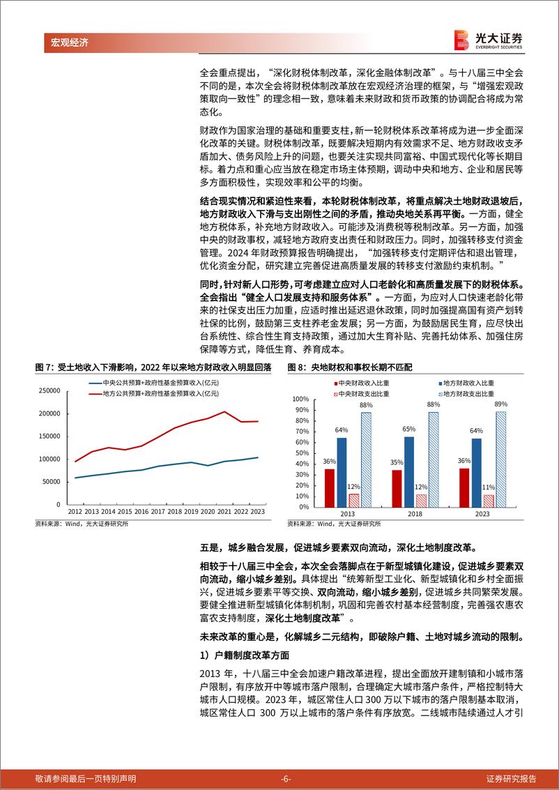 《二十届三中全会》精神学习第一篇：改革开放是赶上时代的重要法宝-240719-光大证券-10页 - 第6页预览图