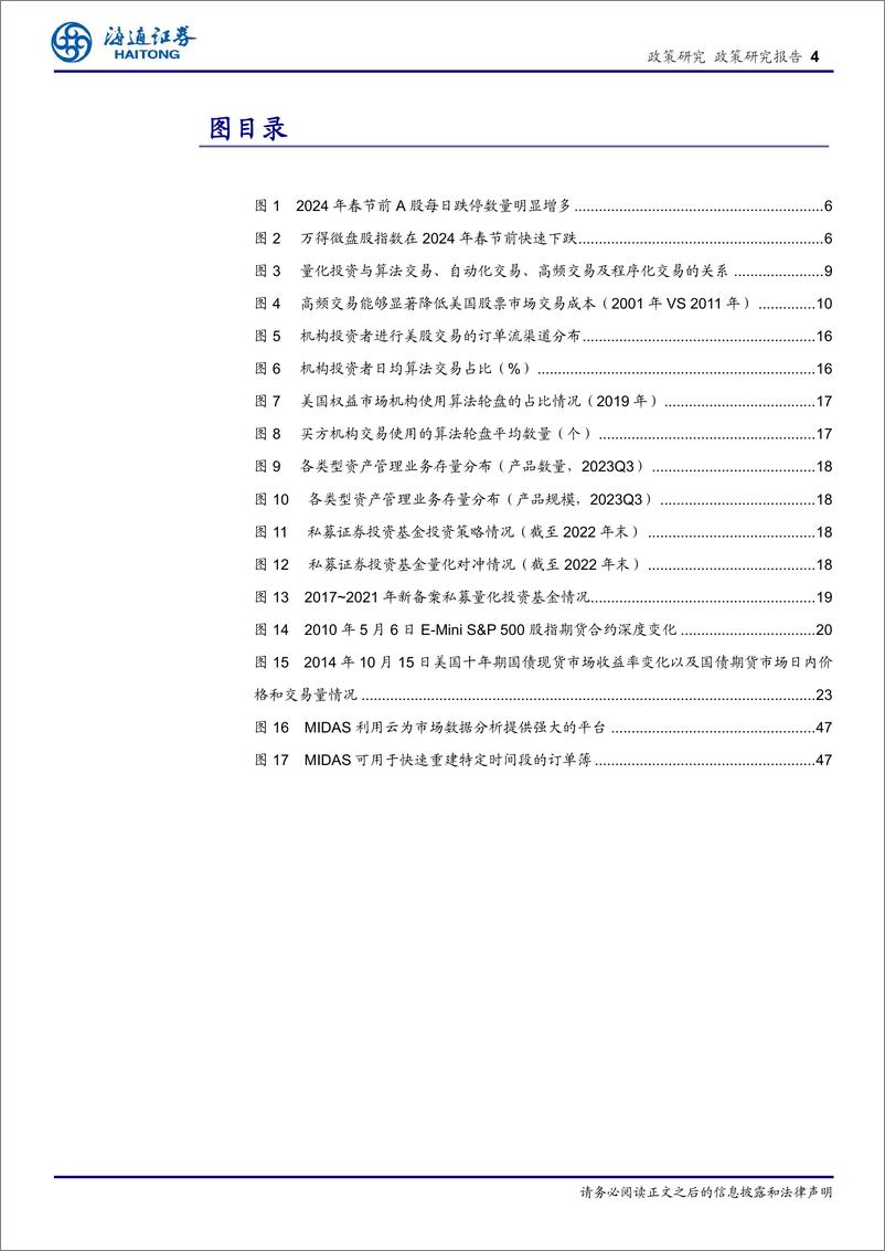 《金融监管深度系列报告(3)：监管并行，境内外量化交易监管制度的比较与前瞻-240616-海通证券-50页》 - 第4页预览图