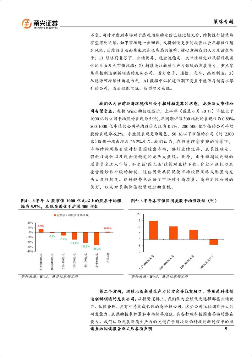 《2024年A股中期策略：未雨绸缪，蓄势待发-240903-甬兴证券-28页》 - 第5页预览图