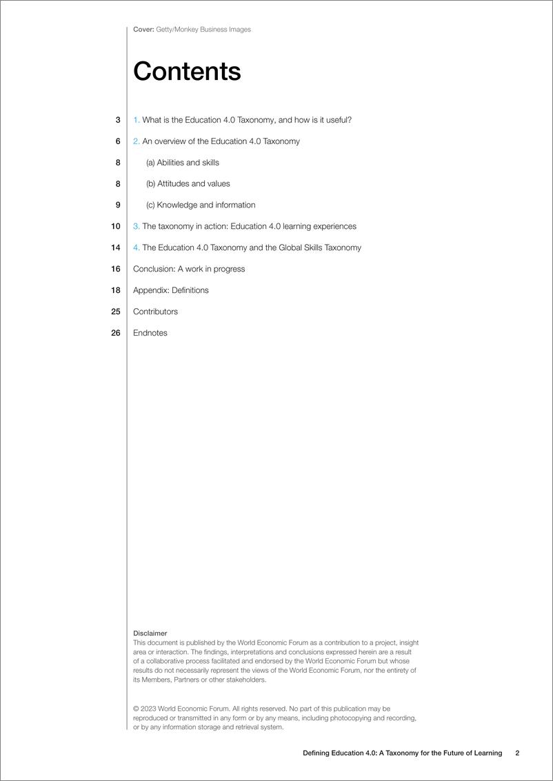 《WEF+定义教育4.0：未来学习的分类法-28页》 - 第3页预览图