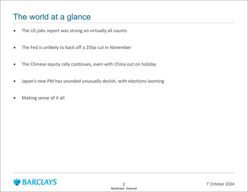 《Barclays_Global_Macro_Thoughts_What_s_not_to_like_》 - 第2页预览图