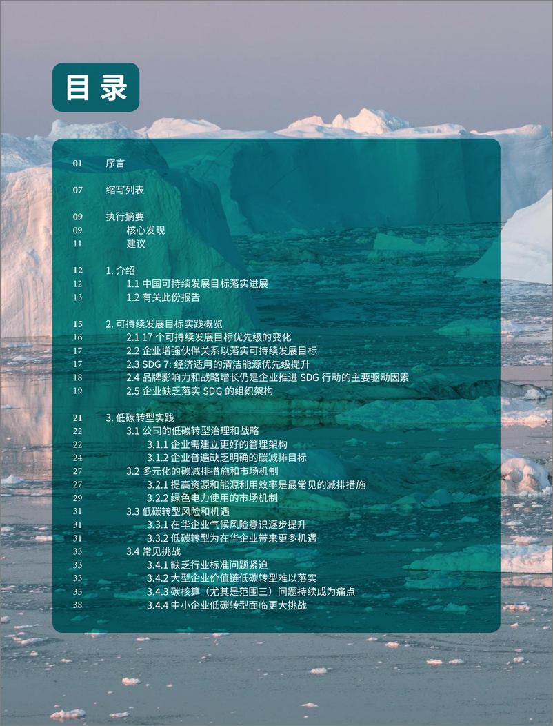 《企业低碳转型之路：在华企业可持续发展行动2022-2023-普华永道&联合国开发计划署&中国国际商会-2023-71页》 - 第5页预览图