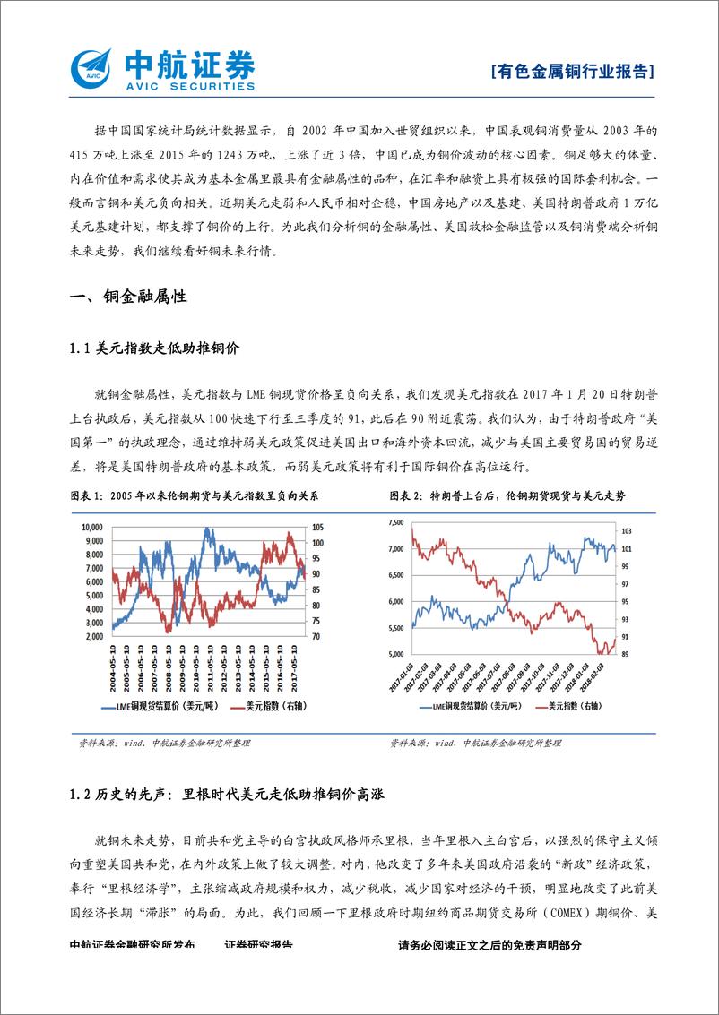 《有色金属行业：铜未来机会，美国放松金融管制以及再工业化、中国棚改货币化助推铜高位运行-20180306-中航证券-16页》 - 第5页预览图