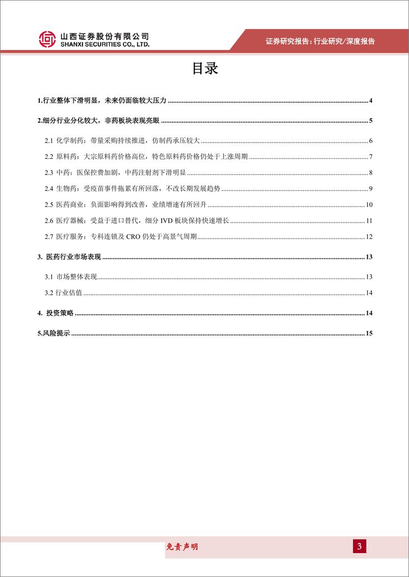 《医药行业2018年年报2019年1季报总结：关注“不确定市场”中的“确定性机会”-20190516-山西证券-16页》 - 第4页预览图