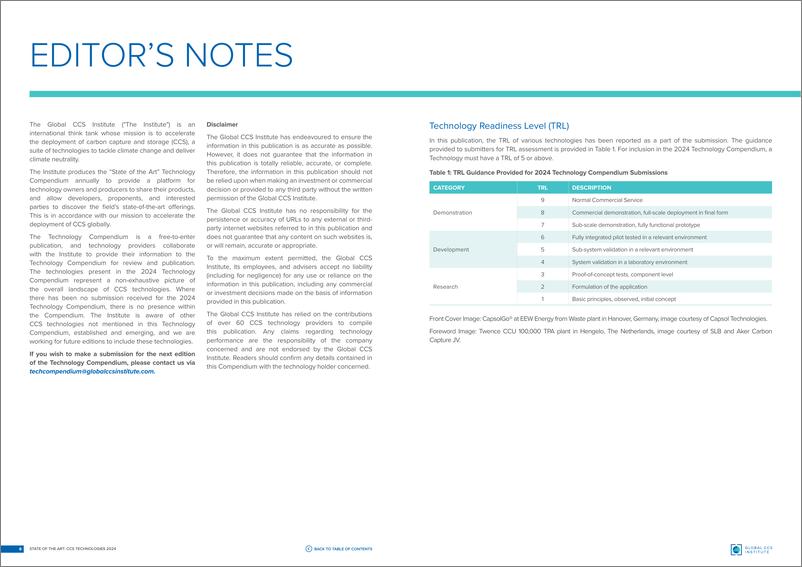 《2024年CCS最新技术报告_英文版_-GLOBAL CCS INSTITUTE》 - 第5页预览图