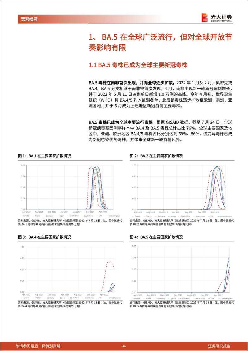 《全球疫情疫苗追踪系列》第十一篇：BA.5侵袭，全球影响几何，国内如何应对？20220726-光大证券-16页 - 第5页预览图