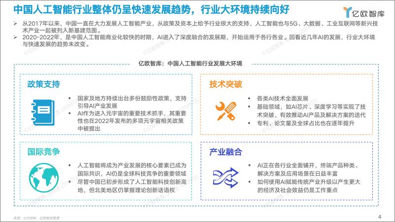 《2022中国AI商业落地研究报告-亿欧智库-63页》 - 第5页预览图