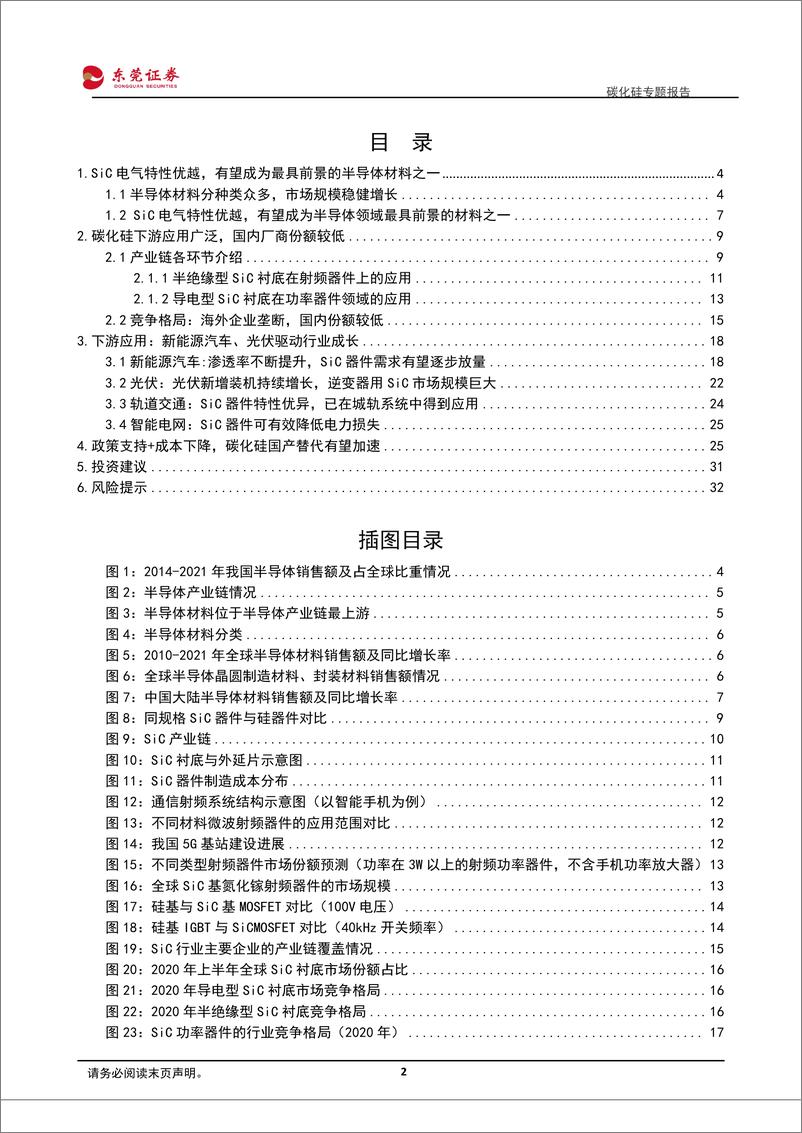 《碳化硅专题报告-SiC材料特性优异，新能源汽车、光伏驱动行业成长》 - 第2页预览图