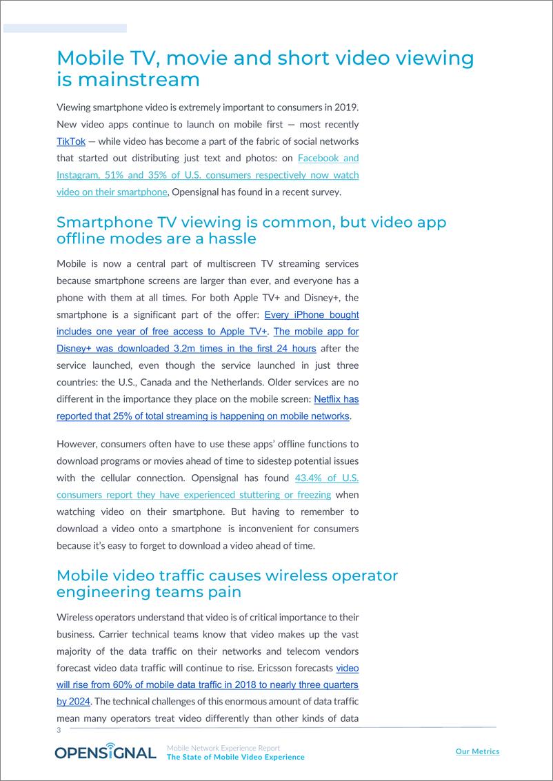 《Opensignal-2019年全球移动视频体验报告（英文）-2019.12-19页》 - 第4页预览图