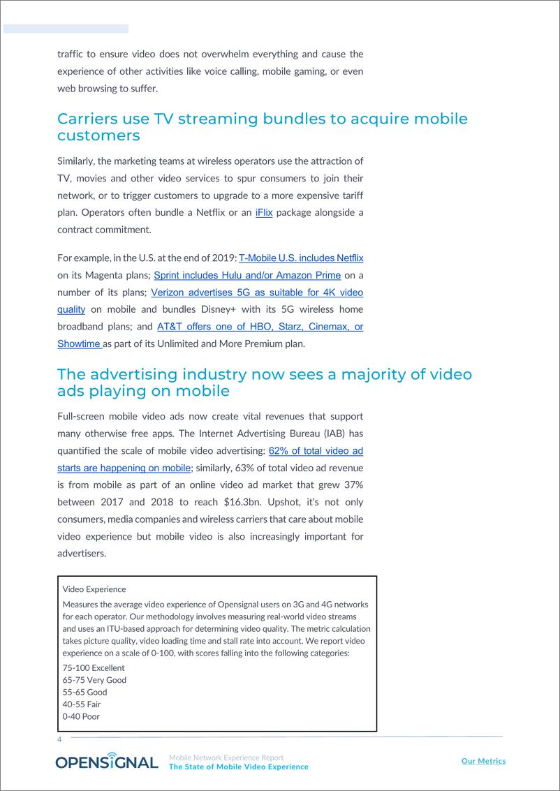 《Opensignal-2019年全球移动视频体验报告（英文）-2019.12-19页》 - 第5页预览图