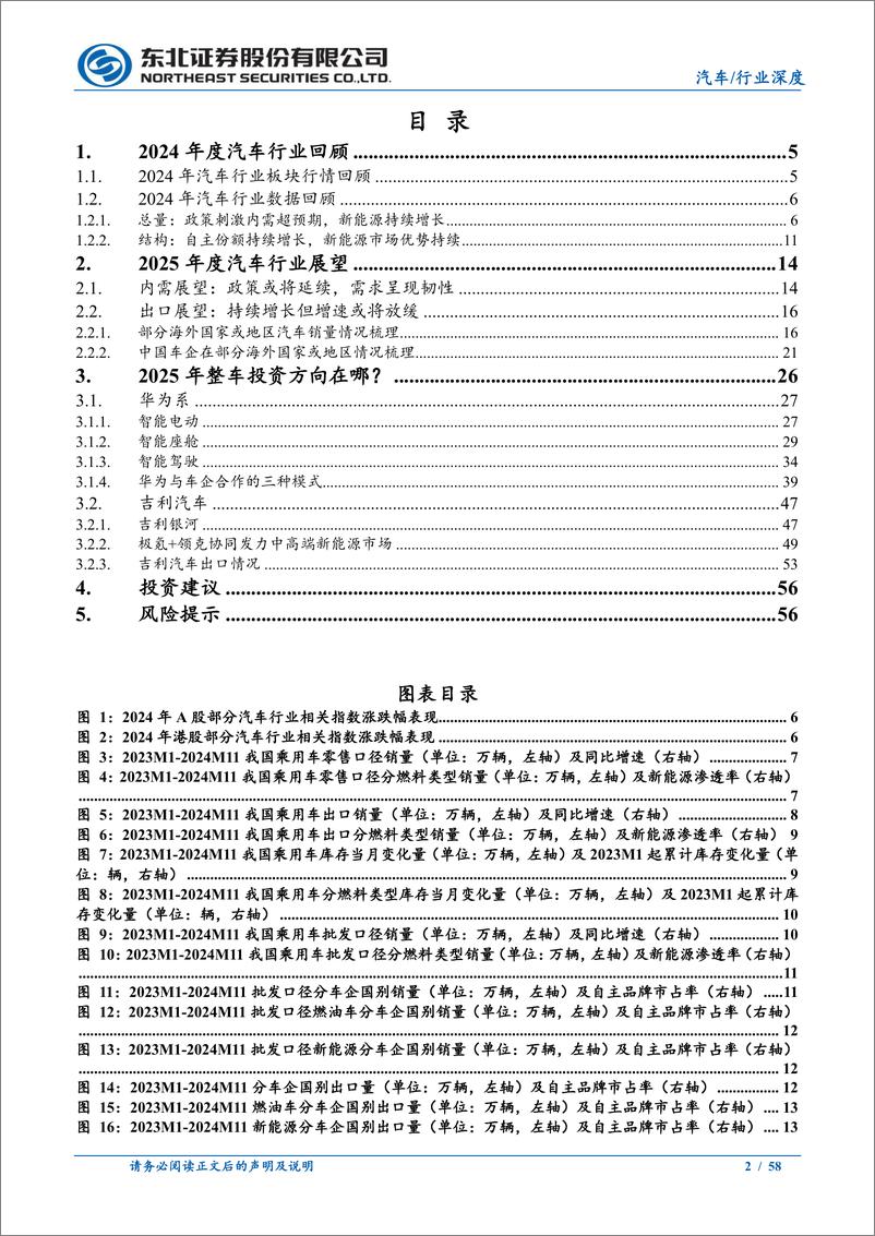 《汽车行业2025年度乘用车策略报告：内需保持平稳，出海持续增长，聚焦结构性行情-241226-东北证券-58页》 - 第2页预览图