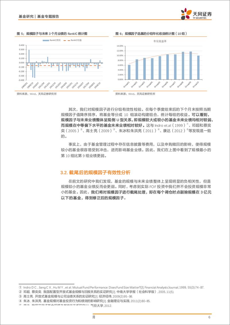 《基金专题报告：规模因子在FOF组合构建中的应用-20190611-天风证券-20页》 - 第7页预览图