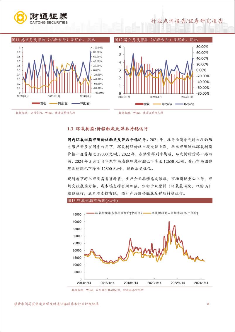 《覆铜板行业跟踪报告：行业景气复苏，覆铜板迎接新一轮涨价周期》 - 第8页预览图