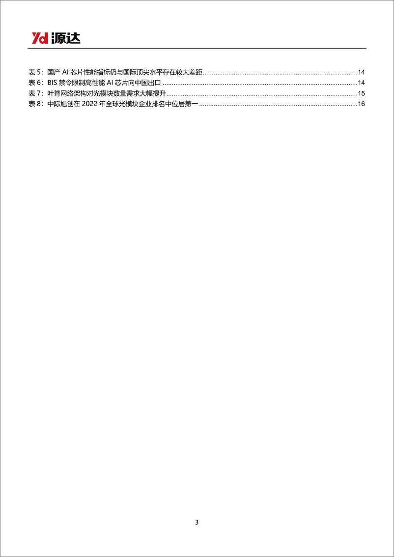 《计算机行业雄安新区专题研究：构建人工智能核心竞争力，加快算力基础设施建设-241106-源达信息-17页》 - 第3页预览图