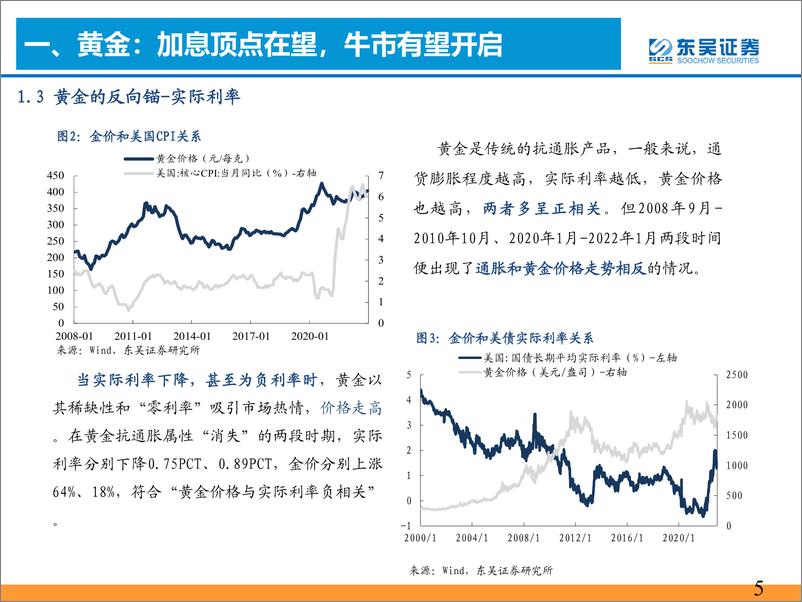 《有色金属行业年度策略：黄金长牛或启，铜铝静待复苏-20230112-东吴证券-34页》 - 第7页预览图