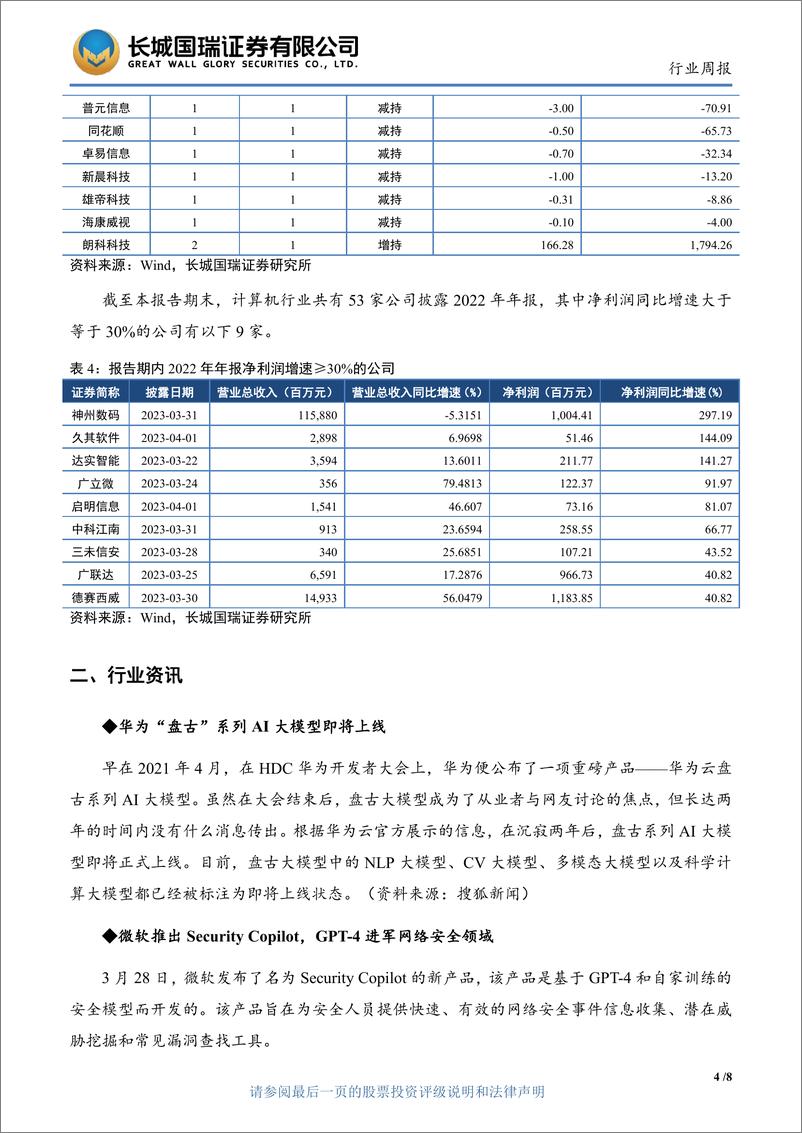 《20230403-国产AI大模型再进一步 “AI＋安全”引发关注》 - 第7页预览图