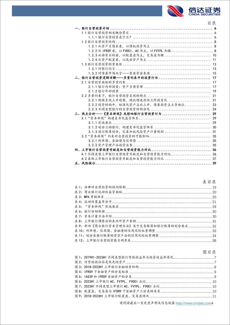 《银行行业深度研究-银行自营投资逻辑详解-信达证券》 - 第4页预览图