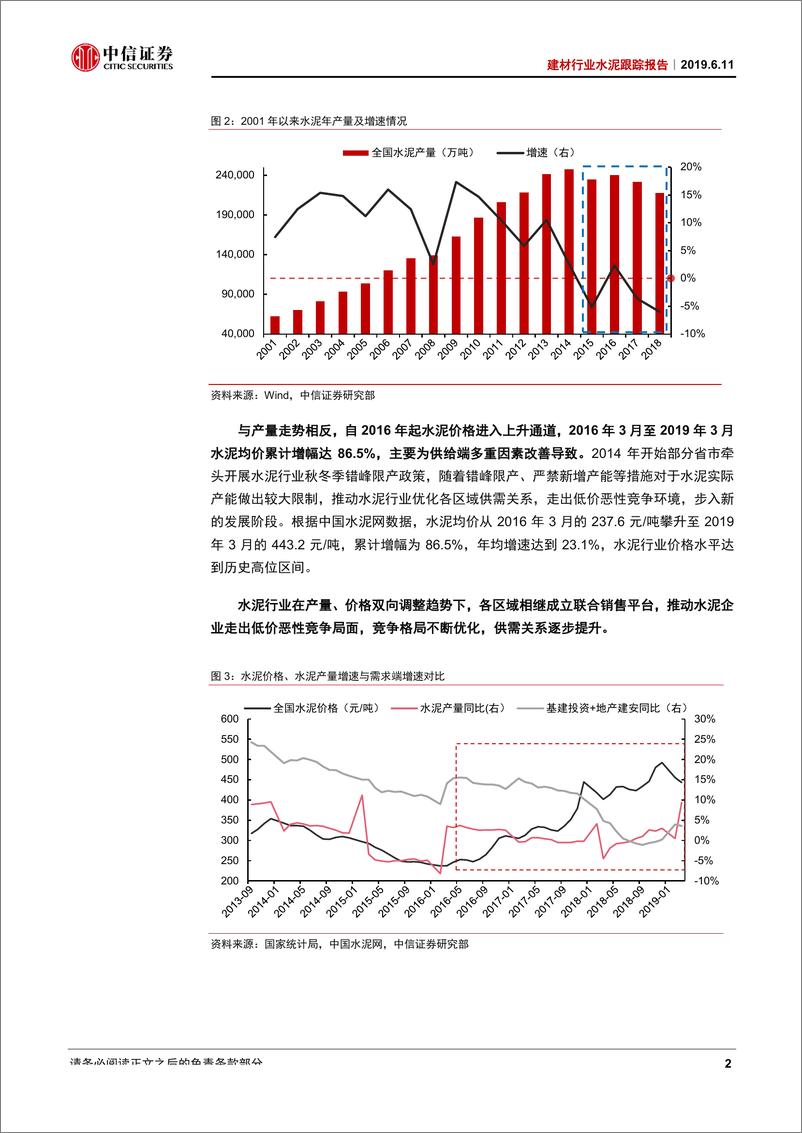 《建材行业水泥跟踪报告：价格高位稳定，区域趋于分化-20190611-中信证券-38页》 - 第7页预览图
