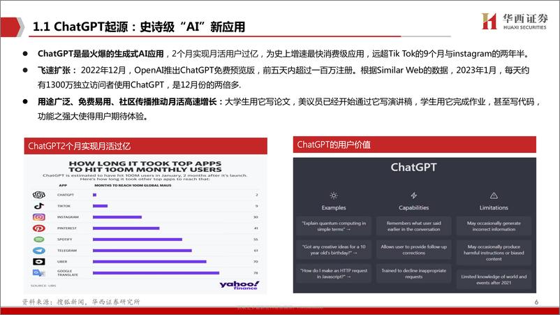 《计算机AIGC行业深度报告（3）：ChatGPT打响AI算力“军备战” 20230216 -华西证券》 - 第6页预览图