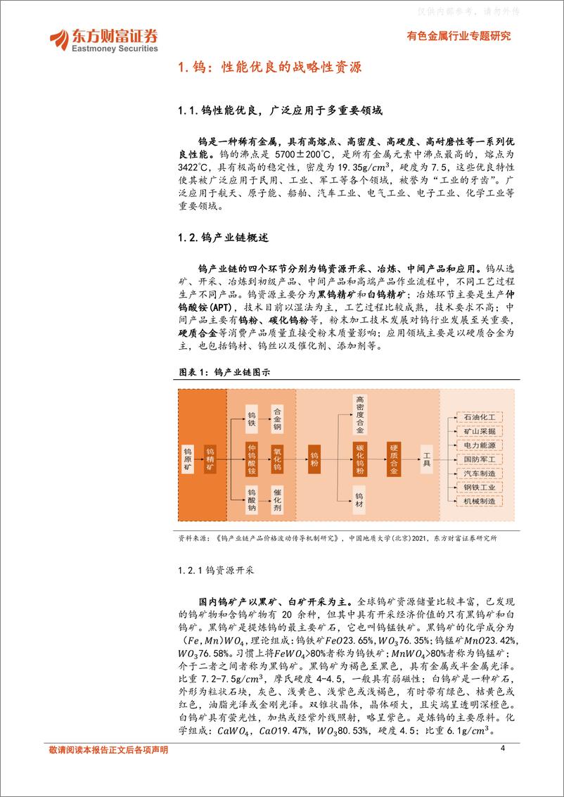 《东方财富证券-有色金属行业专题研究：供求趋紧，光伏金属钨未来可期-230419》 - 第4页预览图