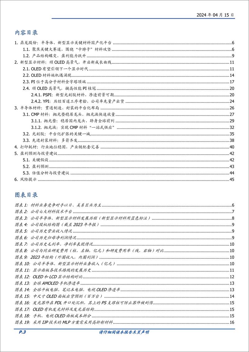 《鼎龙股份-300054.SZ-材料国产化平台，芯屏并举放量在即-20240415-国盛证券-46页》 - 第3页预览图