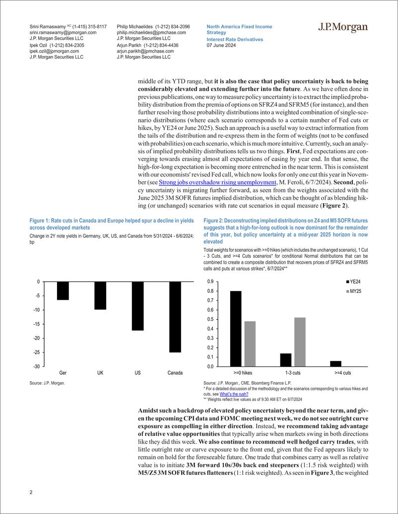 《JPMorgan Econ  FI-Interest Rate Derivatives The BOC and ECB begin a game of BO...-108620655》 - 第2页预览图