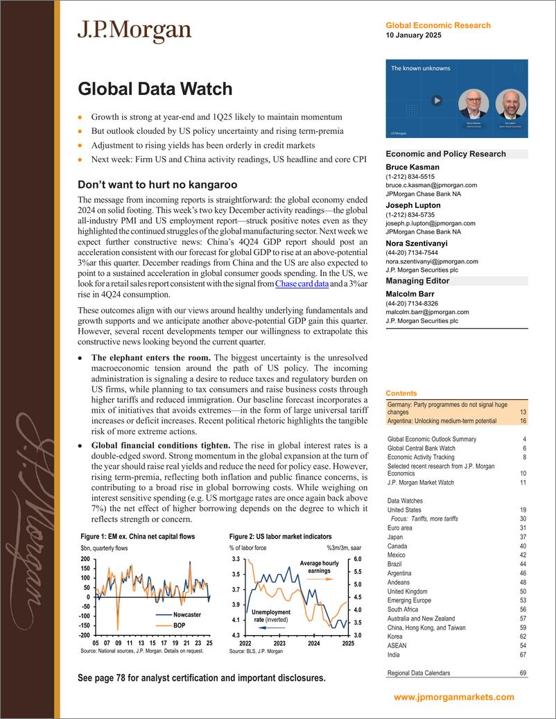 《JPMorgan Econ  FI-Global Data Watch Dont want to hurt no kangaroo-112727368》 - 第1页预览图